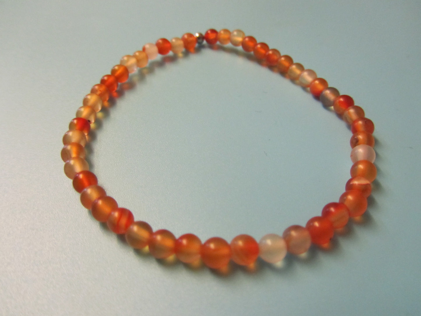 Armband Karneol ( Kraft und gute Laune Stein :)