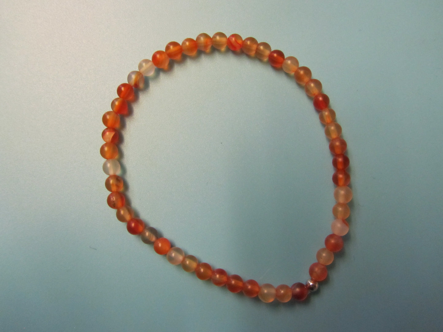 Armband Karneol ( Kraft und gute Laune Stein :)