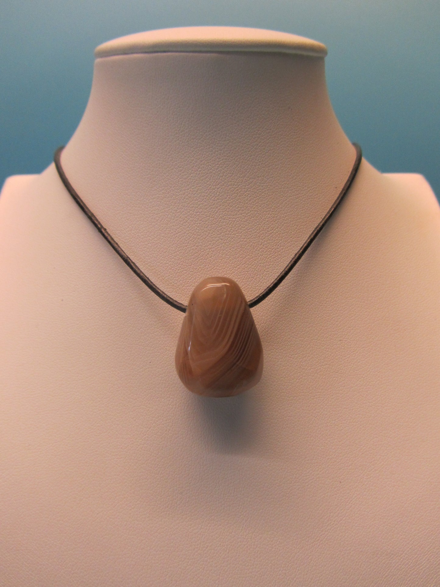 Anhänger Achat gebohrt