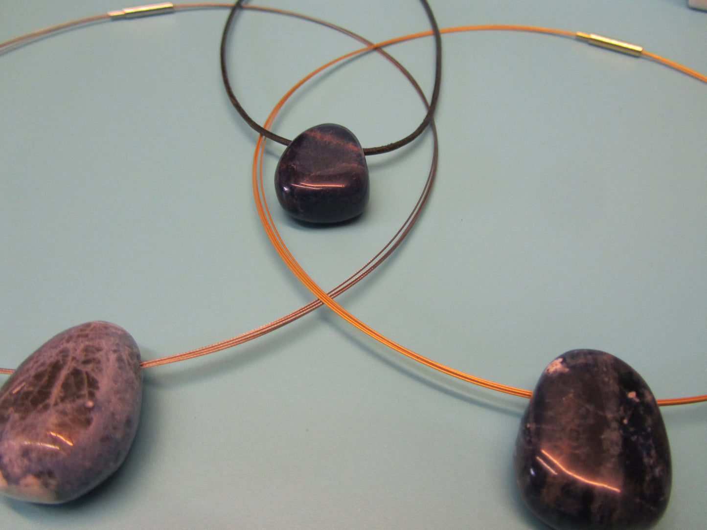 Anhänger Sodalith gebohrt