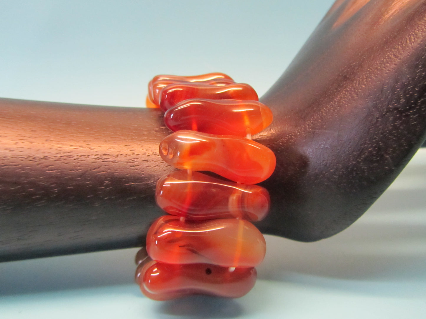 Armband Karneol ( Kraft und gute Laune Stein :)