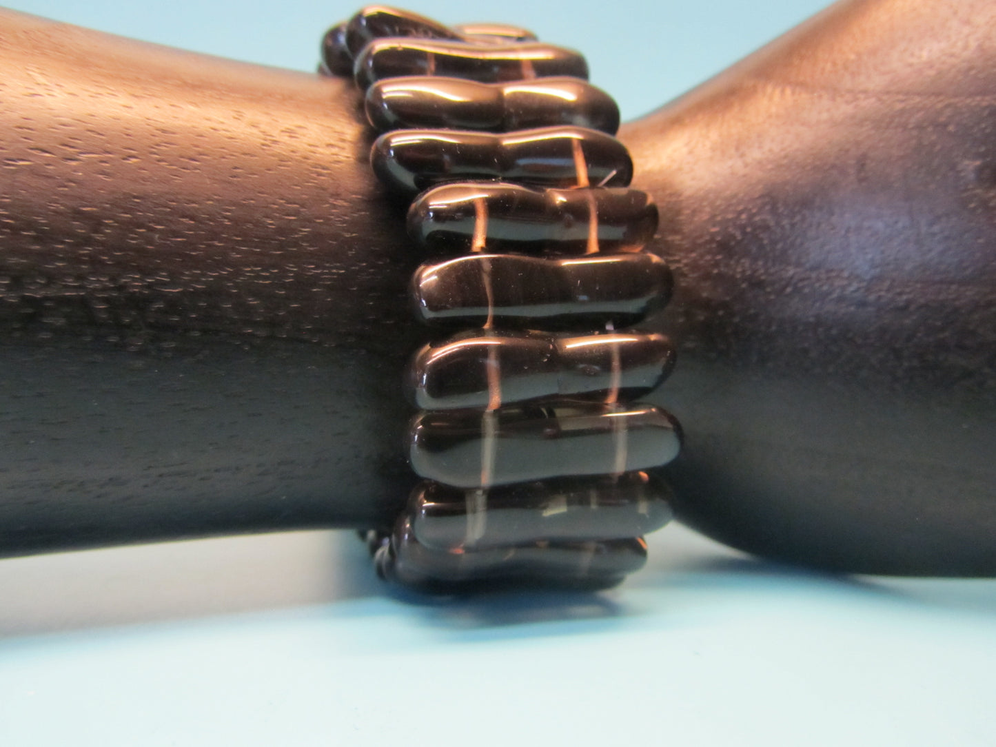 Armband Rauchquarz ( Stein für mehr Lebensfreude )