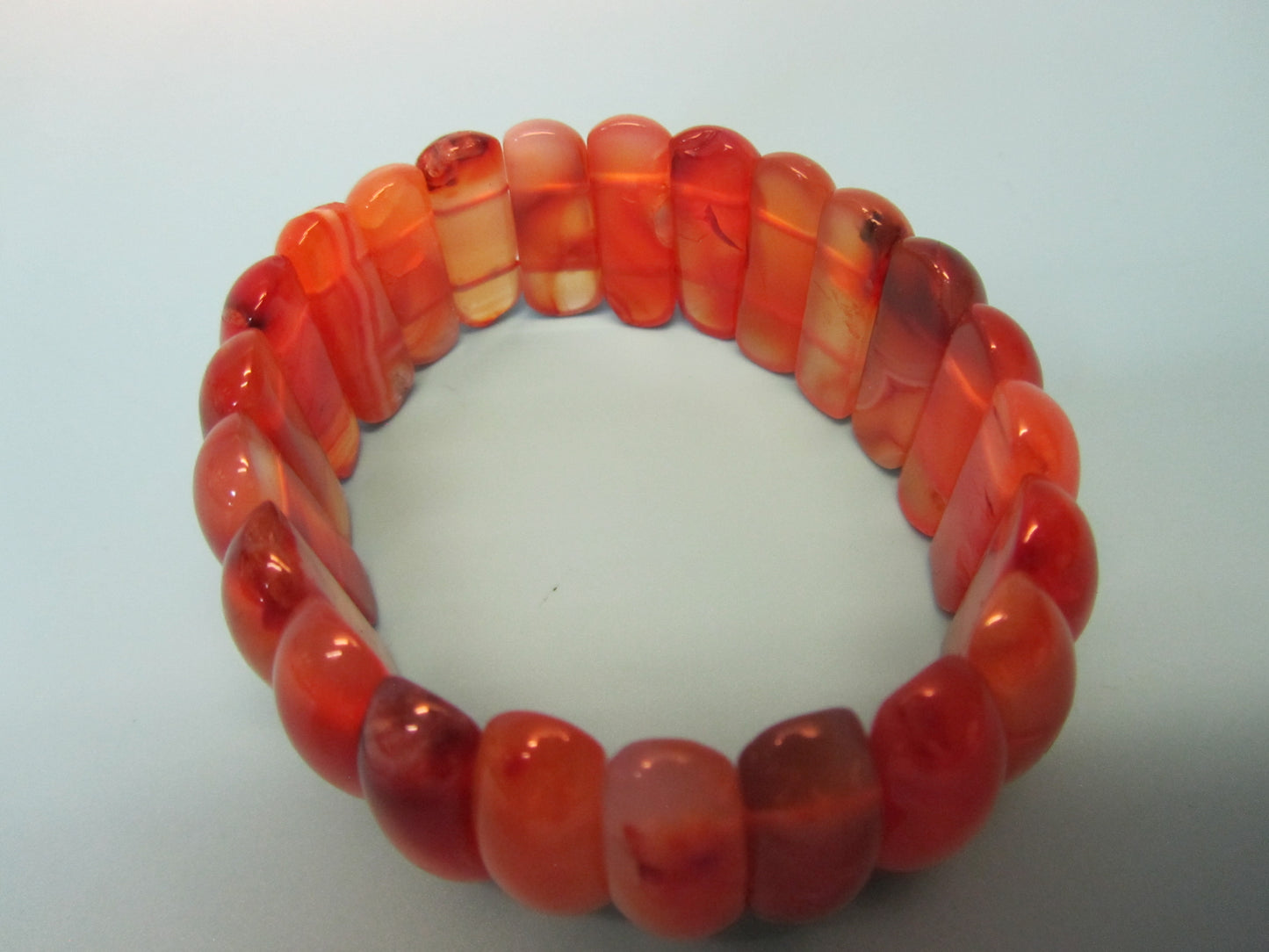 Armband Karneol ( Kraft und gute Laune Stein :)