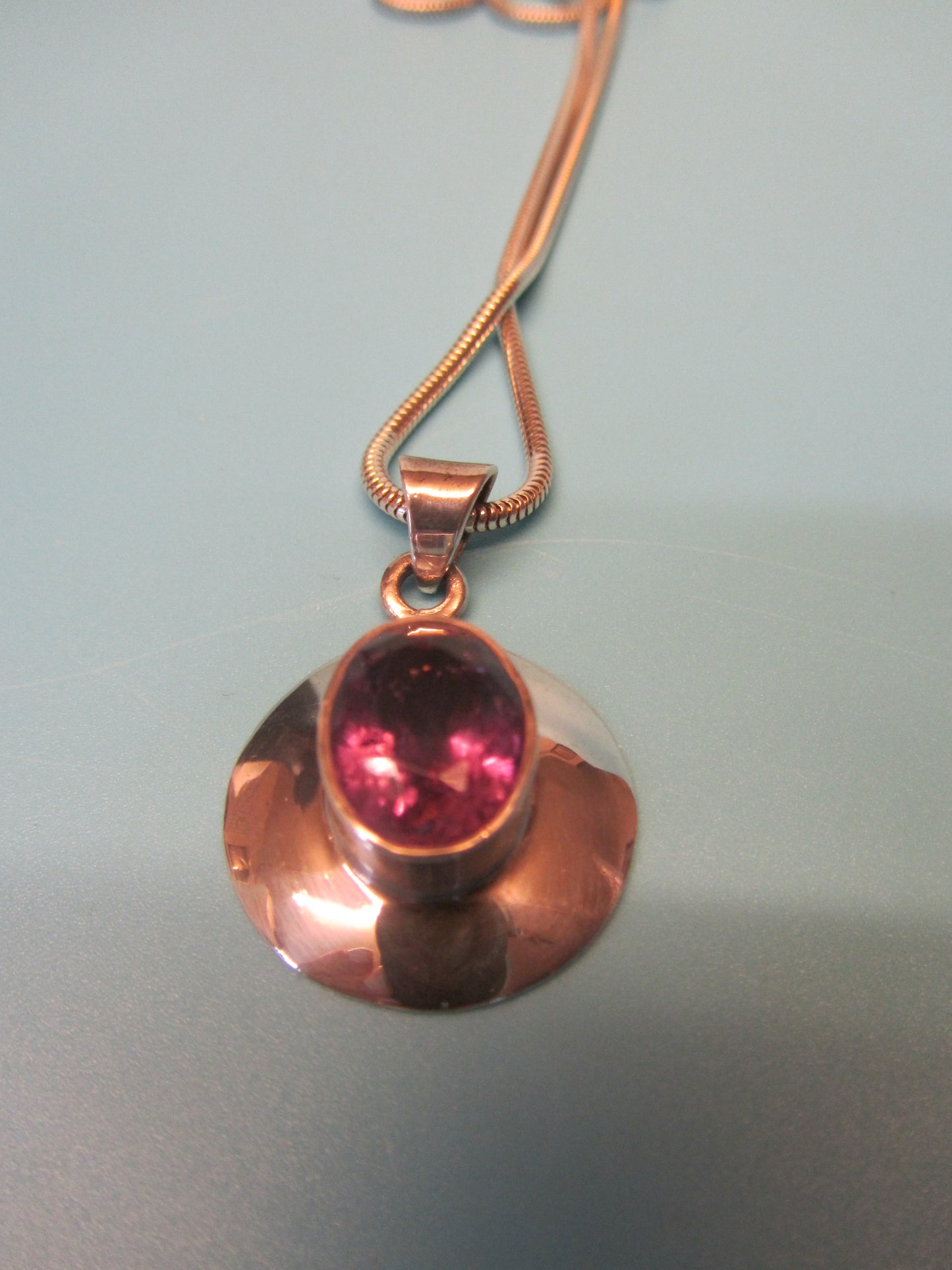 Anhänger Amethyst in Silber gefasst