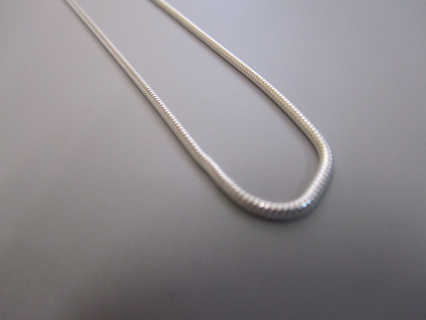 Schlangenkette rund 925 Silber 45 cm