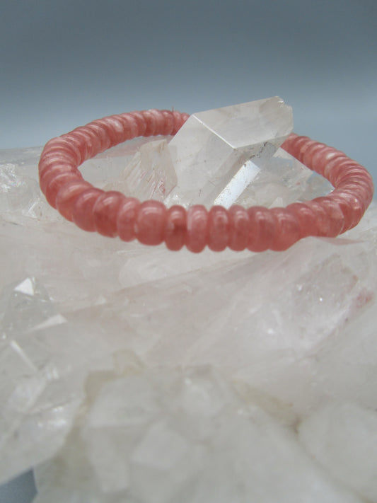 Armband Rhodochrosit ( Der Stein der Reinigung )