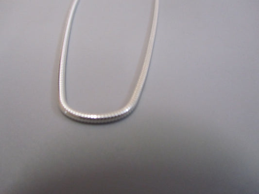 Schlangenkette rund 925 Silber 45 cm