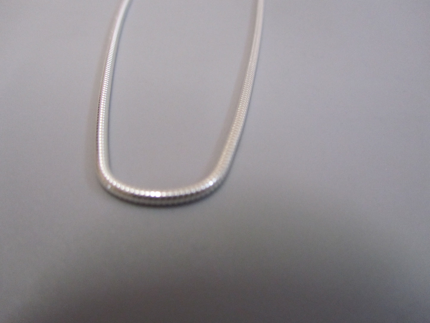 Schlangenkette rund 925 Silber 42 cm