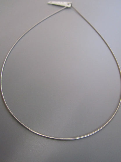 Omegakette 925 Silber 42 cm